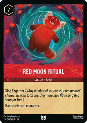 0134 Red Moon Ritual Uncommon Attack of the Vine!