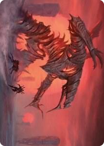 Red Sun's Twilight Art Card #33 S - Art Series: Phyrexia: All Will Be One Pokemon card