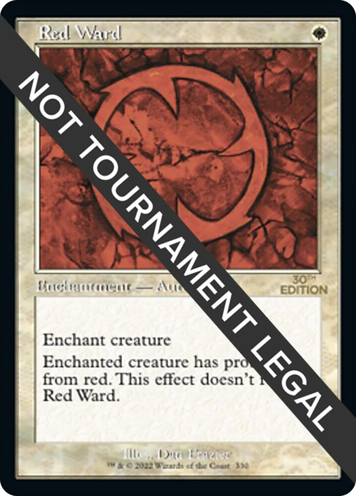 0330 Red Ward (Retro Frame) U 30th Anniversary Edition