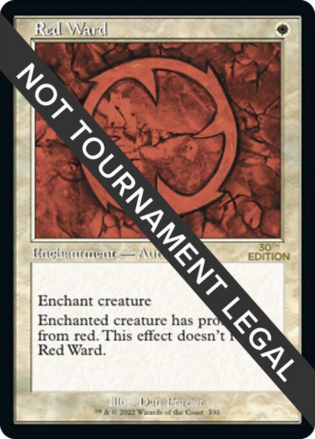 0330 Red Ward (Retro Frame) U 30th Anniversary Edition