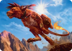 0030 Red XIII, Proud Warrior Art Card S Art Series: FINAL FANTASY