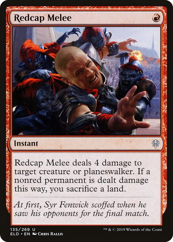 0135 Redcap Melee U Throne of Eldraine