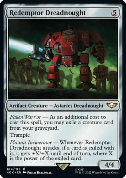 0164 Redemptor Dreadnought R Universes Beyond: Warhammer 40,000