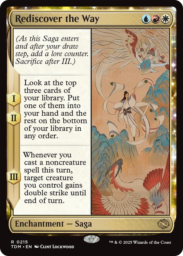Rediscover the Way #215 R - Promo Pack: Tarkir: Dragonstorm Pokemon card