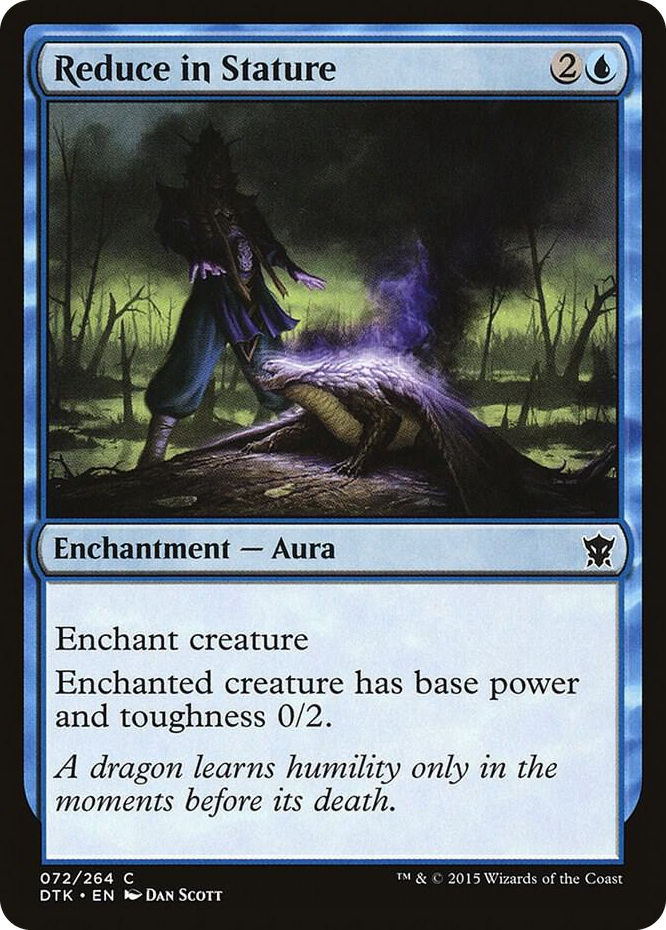 0072 Reduce in Stature C Dragons of Tarkir