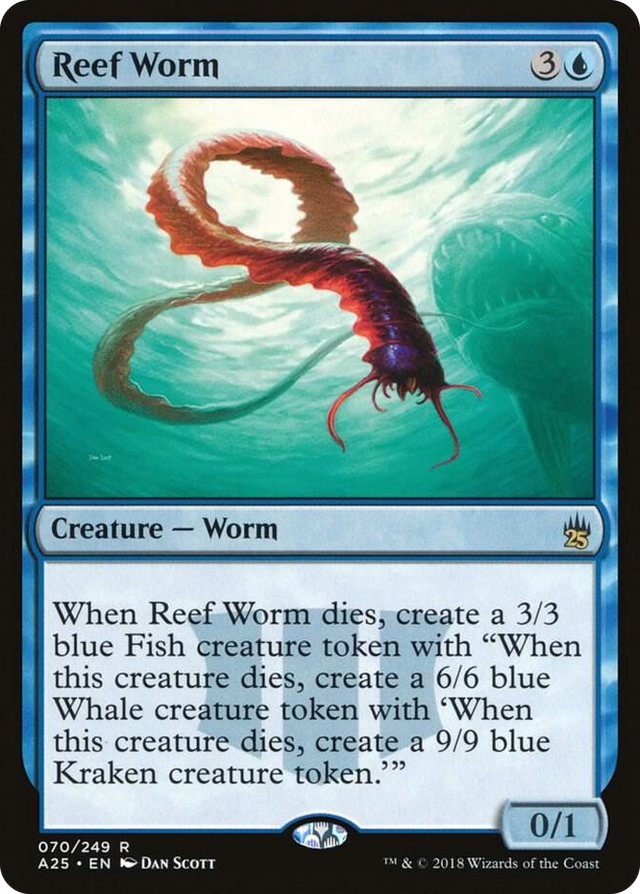 0070 Reef Worm R Masters 25