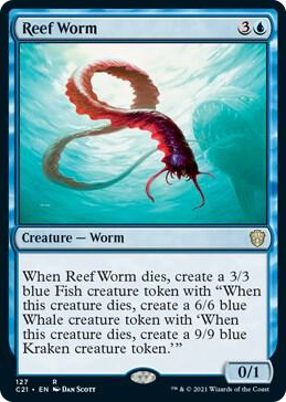0127 Reef Worm R Commander 2021