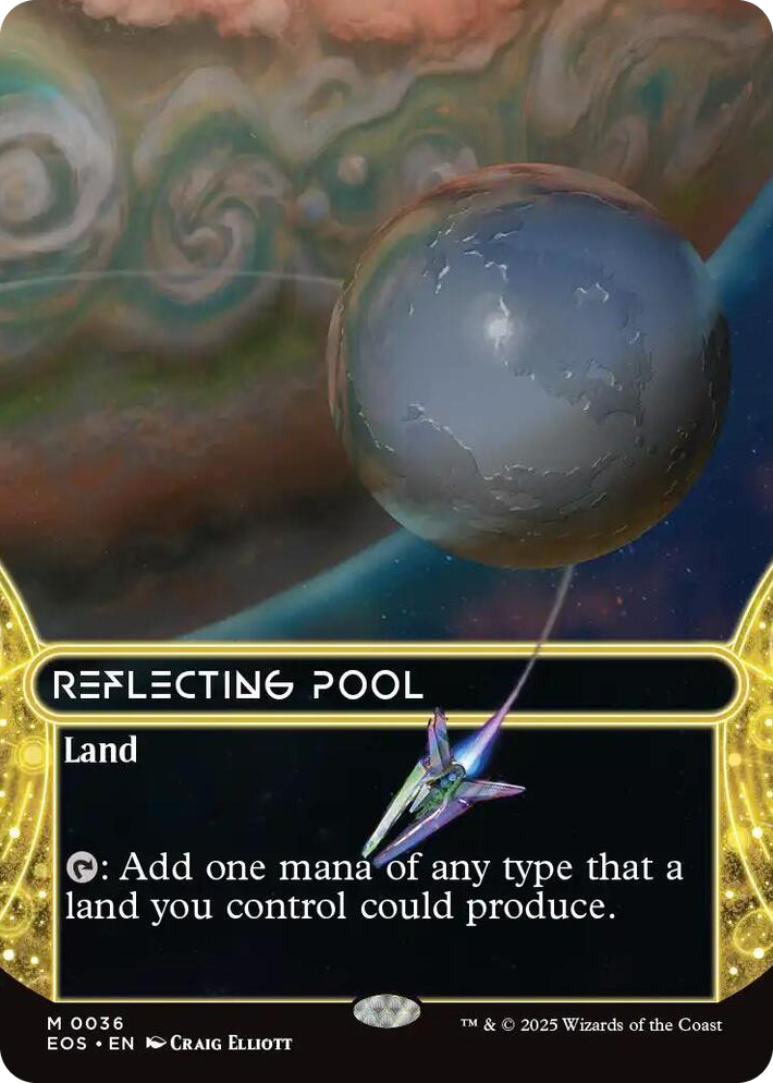 0036 Reflecting Pool (0036) (Borderless) M Edge of Eternities: Stellar Sights