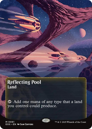 0081 Reflecting Pool (0081) (Borderless) M Edge of Eternities: Stellar Sights