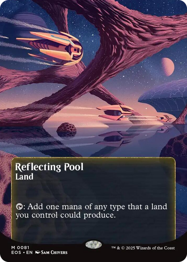 0081 Reflecting Pool (0081) (Borderless) M Edge of Eternities: Stellar Sights