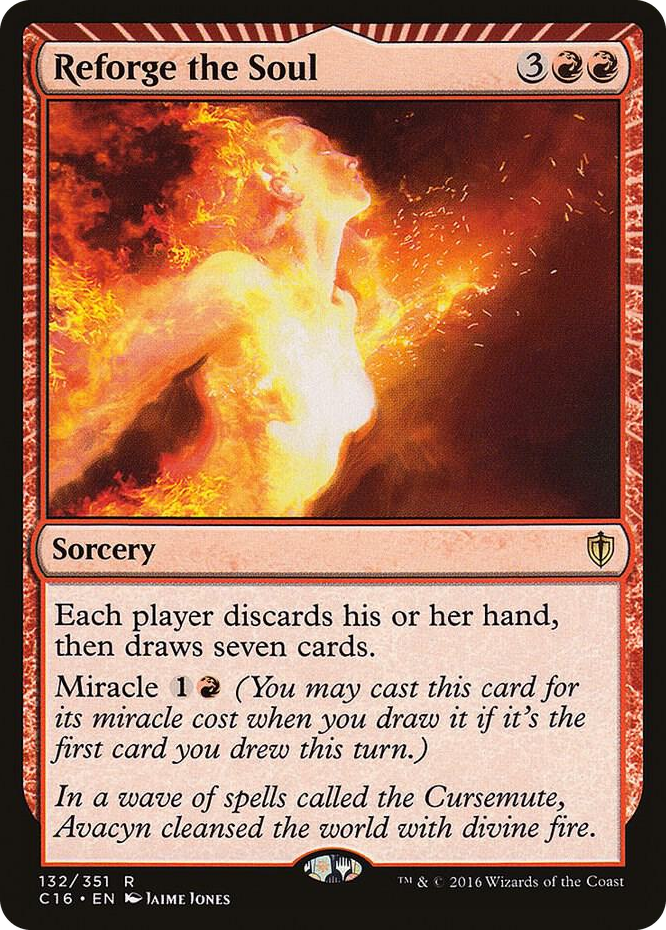 Reforge the Soul #132 R - Commander 2016 Pokemon card