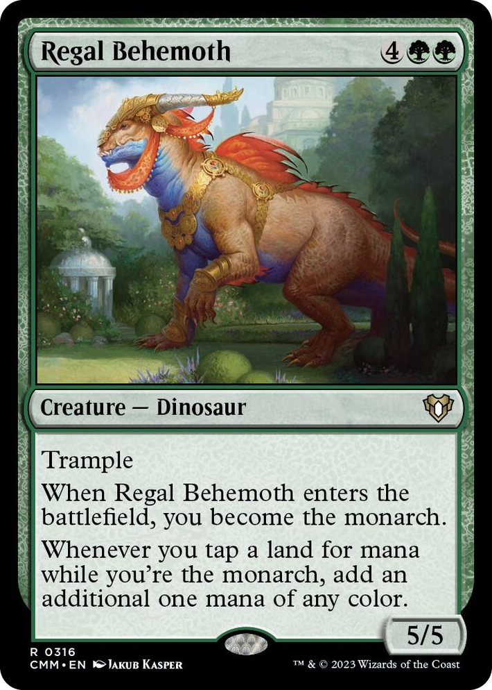 0316 Regal Behemoth R Commander Masters