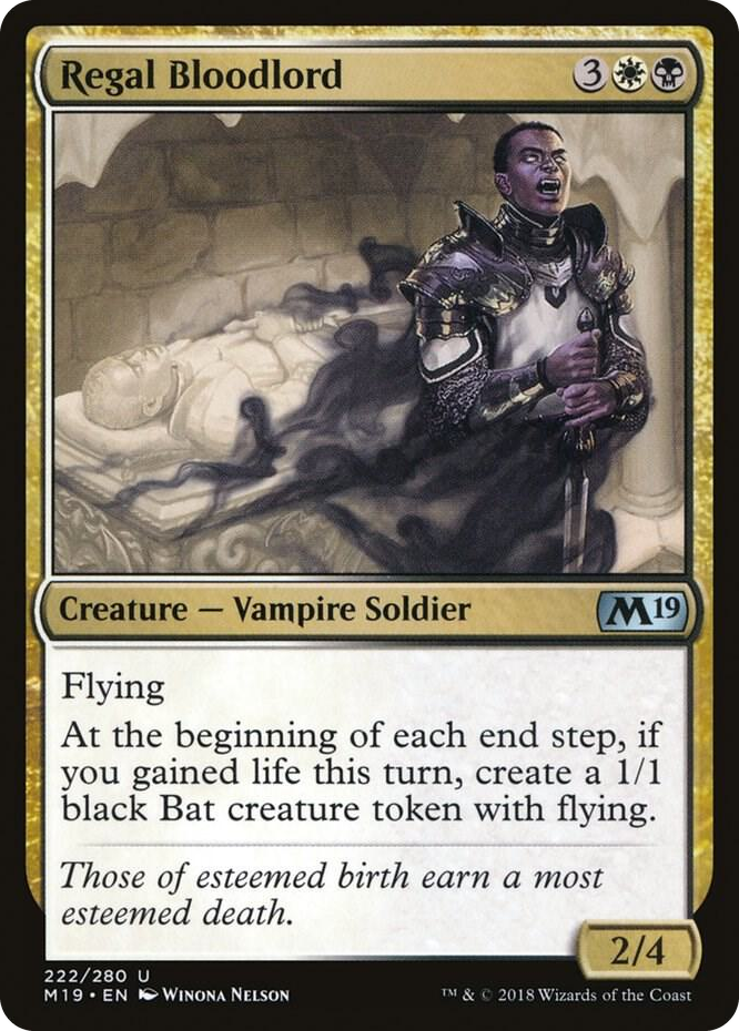 0222 Regal Bloodlord U Core Set 2019