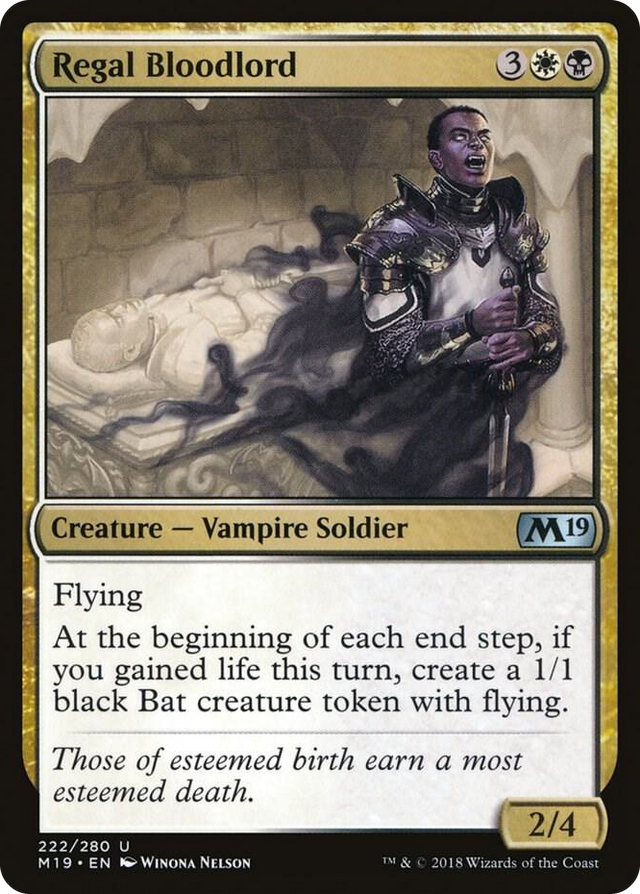 0222 Regal Bloodlord U Core Set 2019