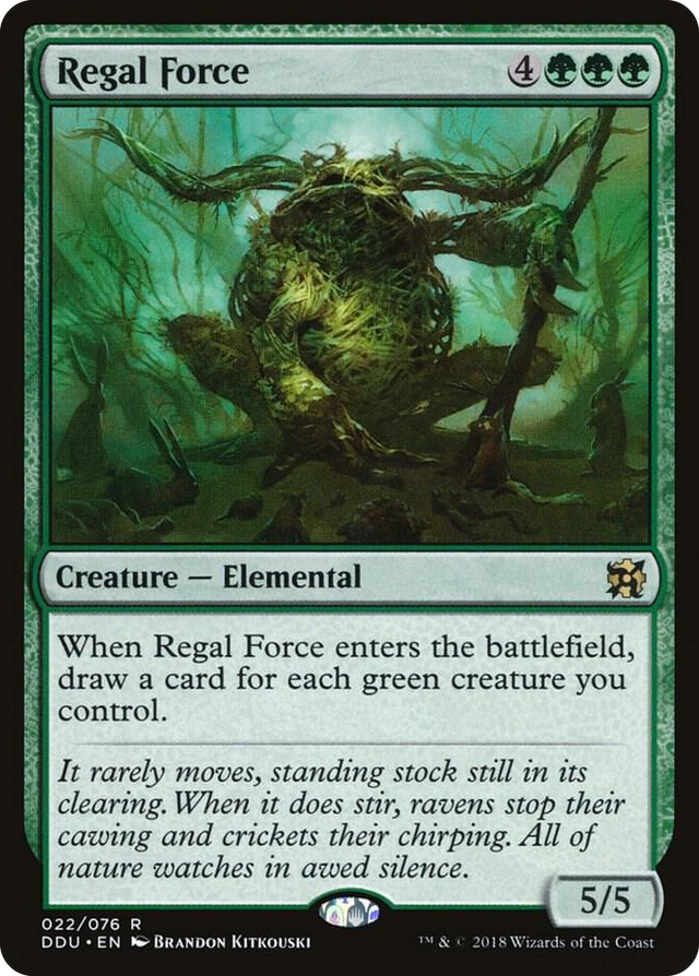 0022 Regal Force R Duel Decks: Elves vs. Inventors