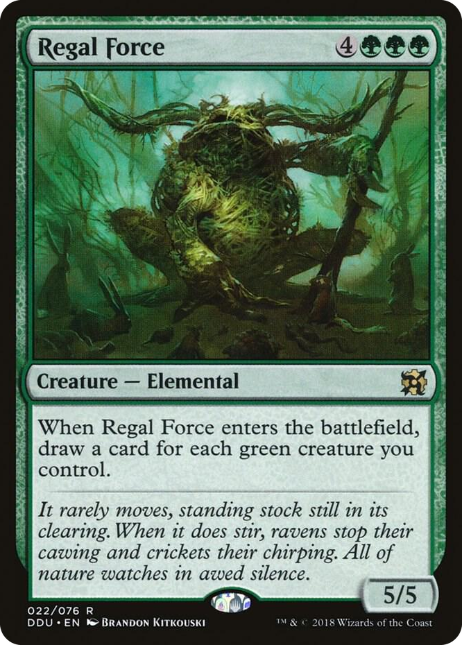 0022 Regal Force R Duel Decks: Elves vs. Inventors
