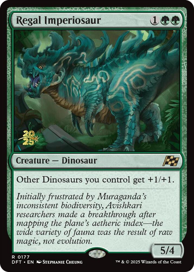 0177 Regal Imperiosaur R Prerelease Cards