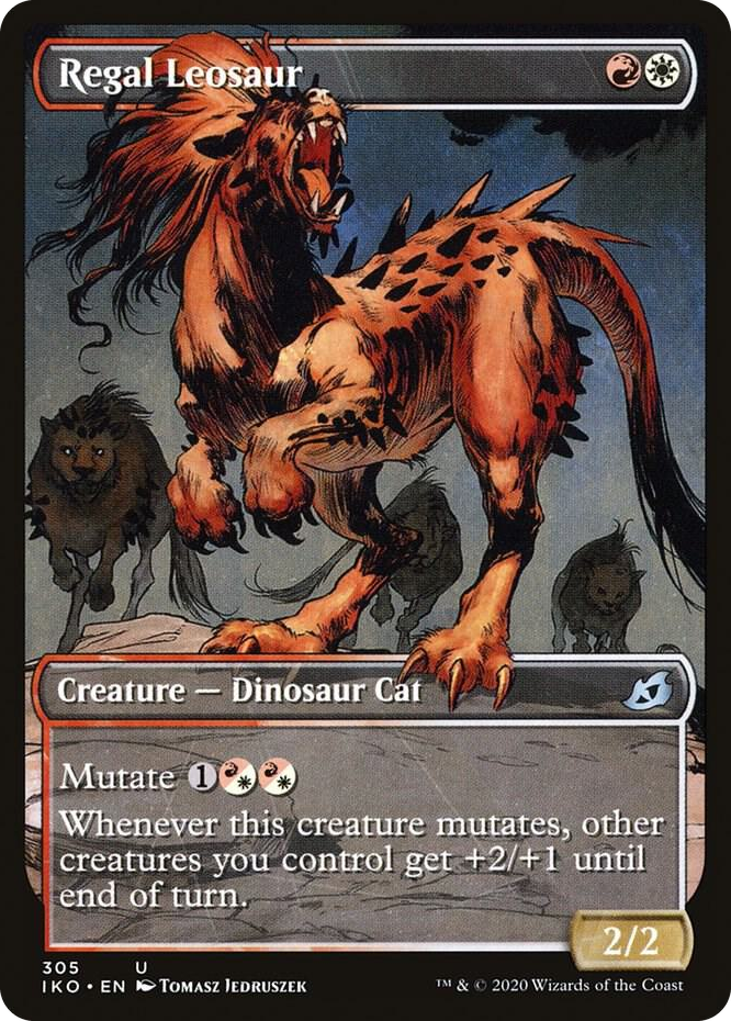 0305 Regal Leosaur (Showcase) U Lair of Behemoths
