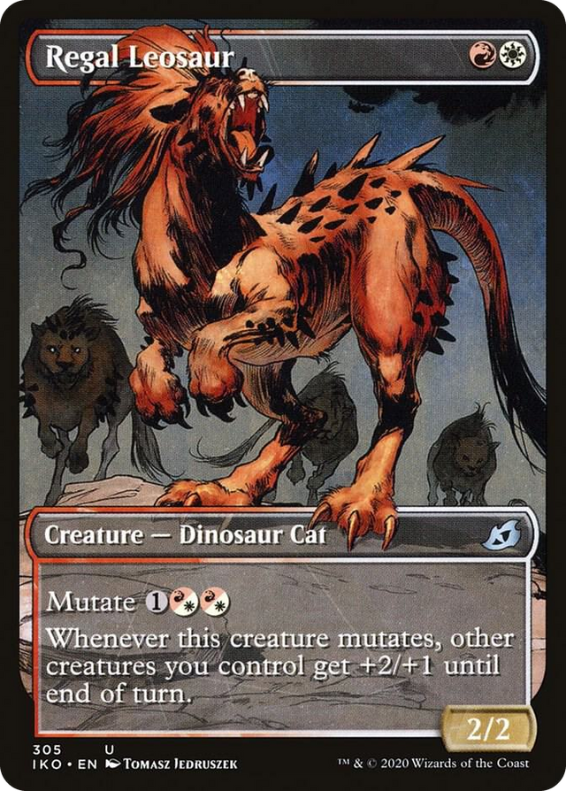 0305 Regal Leosaur (Showcase) U Lair of Behemoths