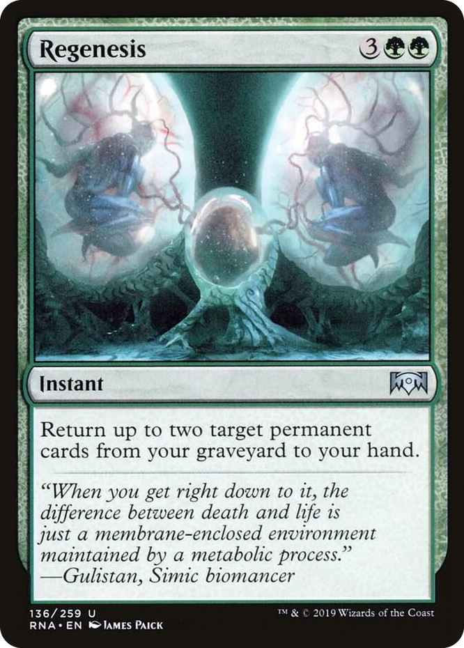 0136 Regenesis U Ravnica Allegiance