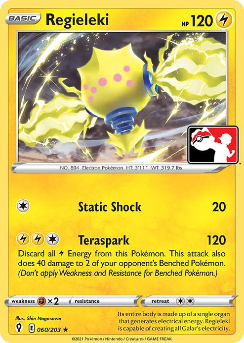 0060 Regieleki Rare Prize Pack Series Cards