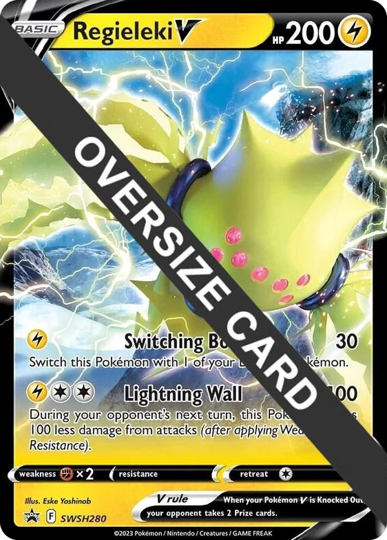 0280 Regieleki V - SWSH280 Promo Jumbo Cards