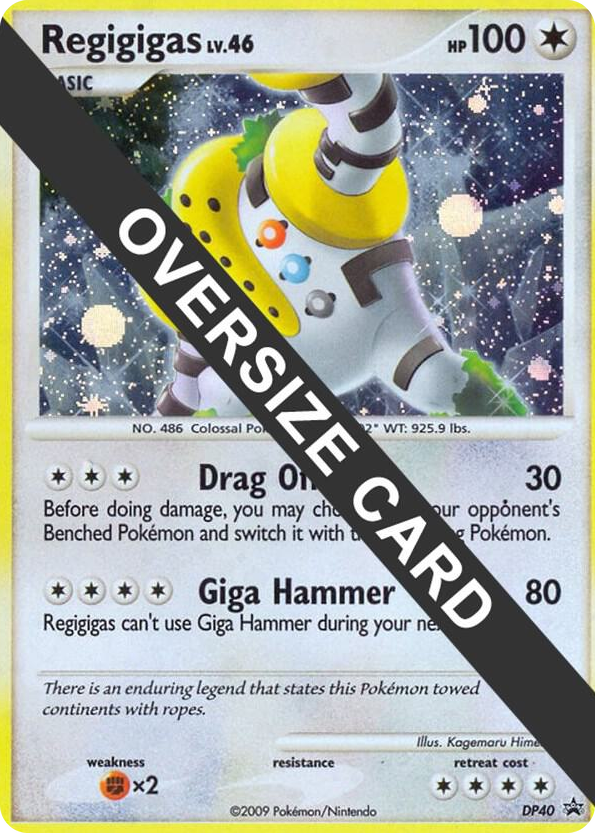 DP040 Regigigas - DP40 Promo Jumbo Cards