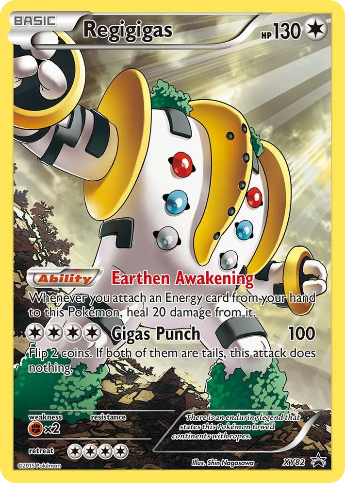 XY082 Regigigas (Full Art Promo) Promo XY Promos