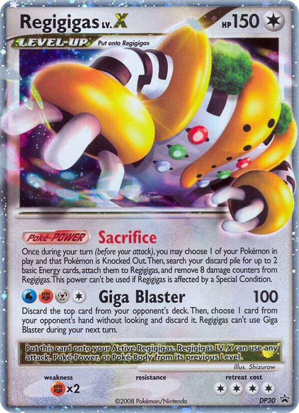 DP030 Regigigas LV.X - DP30 Promo Diamond and Pearl Promos
