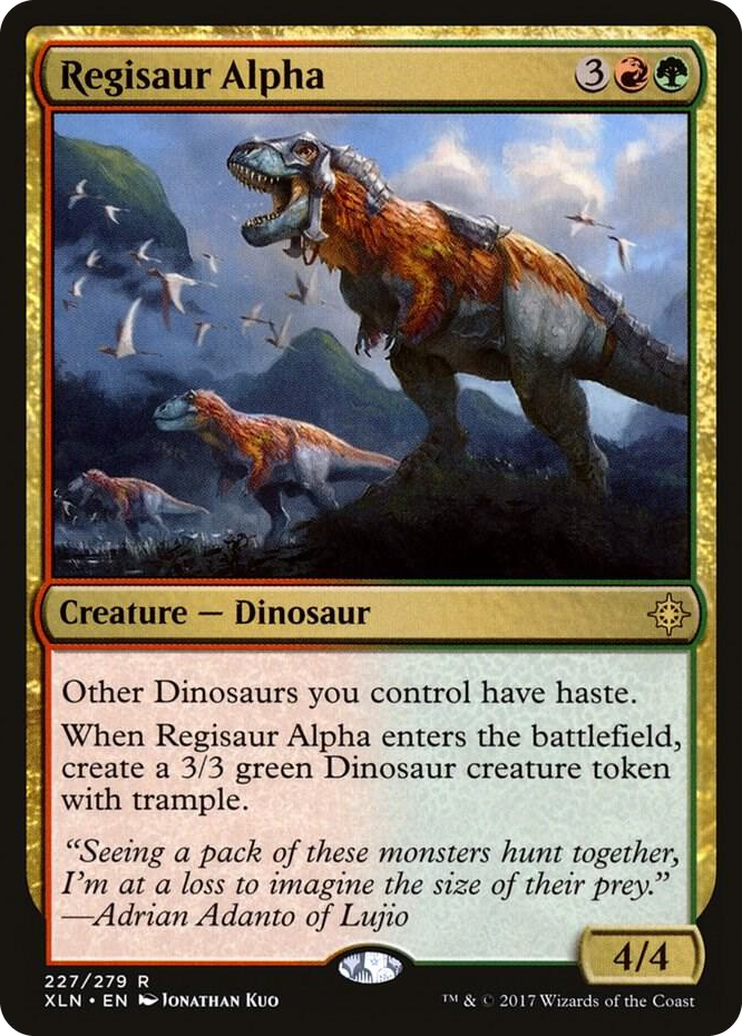 0227 Regisaur Alpha R Ixalan