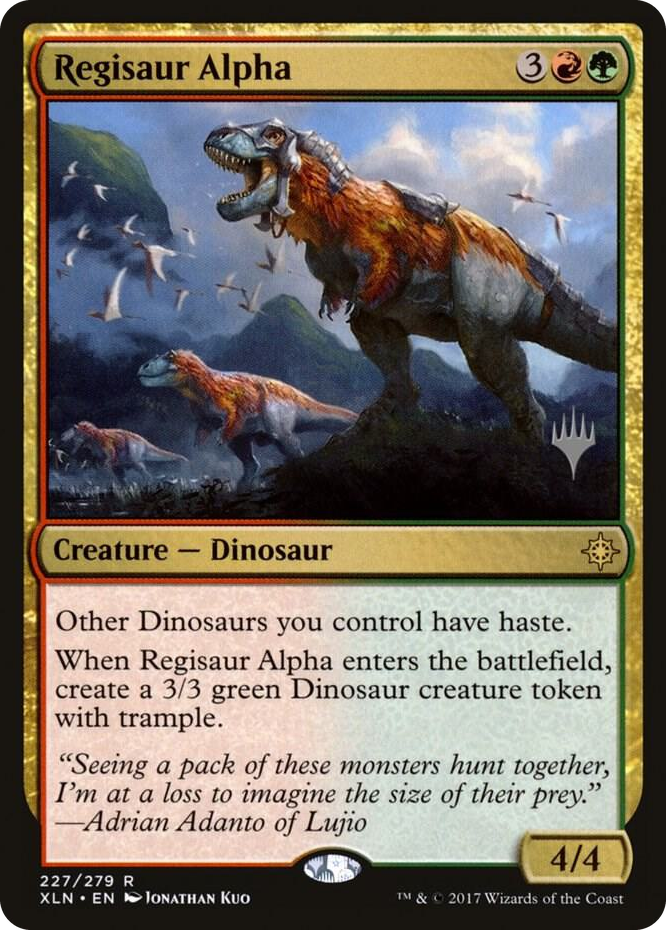 0227 Regisaur Alpha R Promo Pack: Core Set 2020