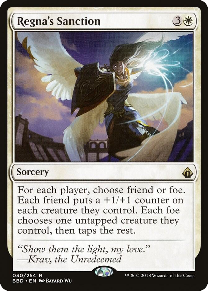 0030 Regna's Sanction R Battlebond