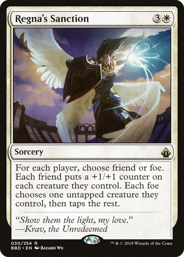 0030 Regna's Sanction R Battlebond