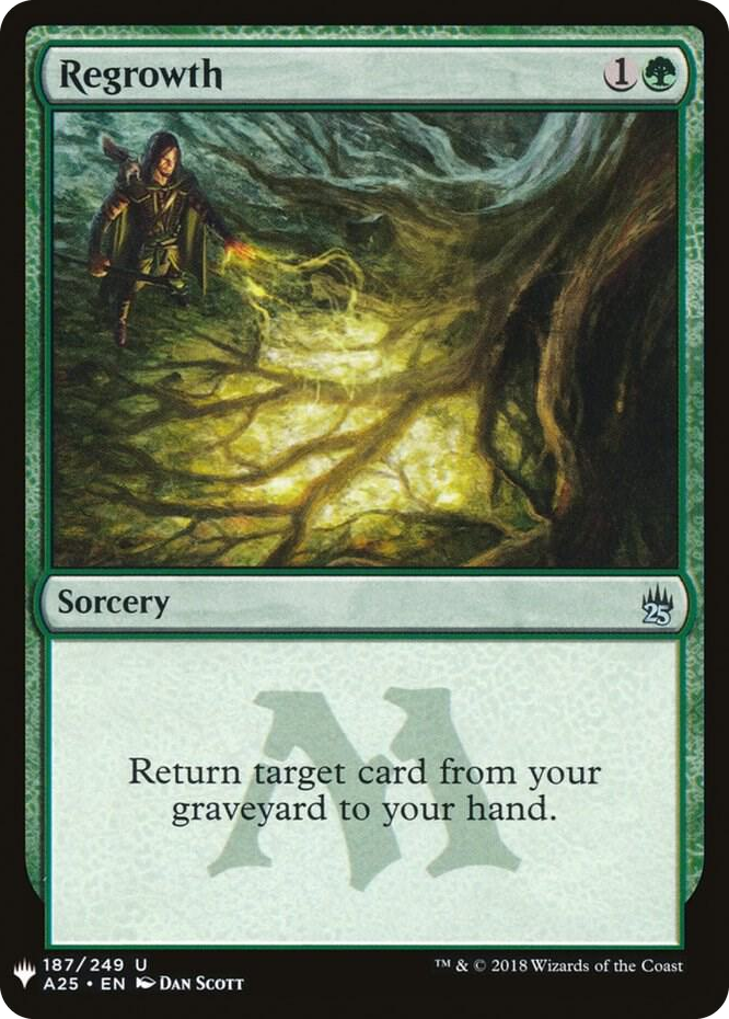 0187 Regrowth U The List Reprints