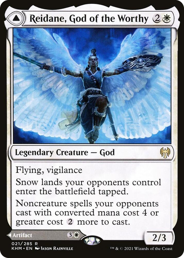 0021 Reidane, God of the Worthy R Kaldheim