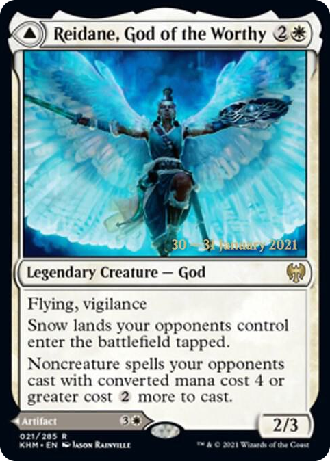 0021 Reidane, God of the Worthy R Prerelease Cards