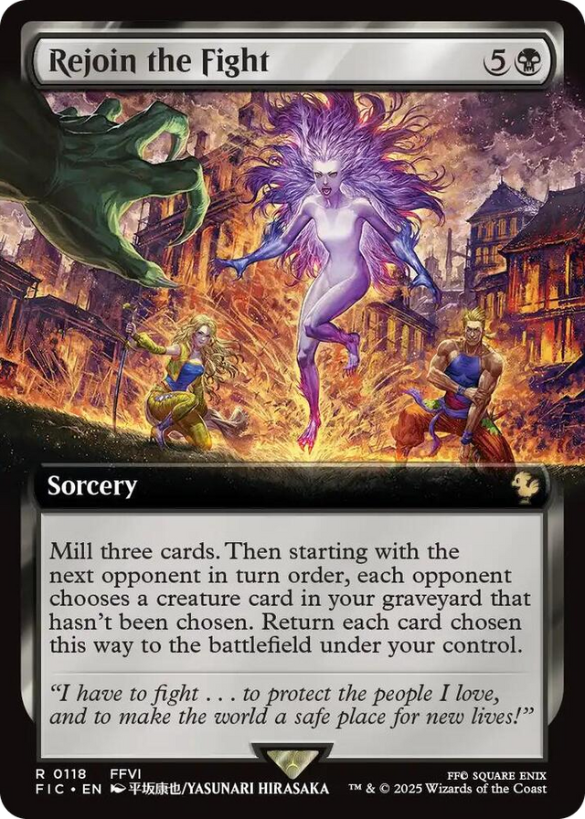 0118 Rejoin the Fight (Extended Art) R Commander: FINAL FANTASY