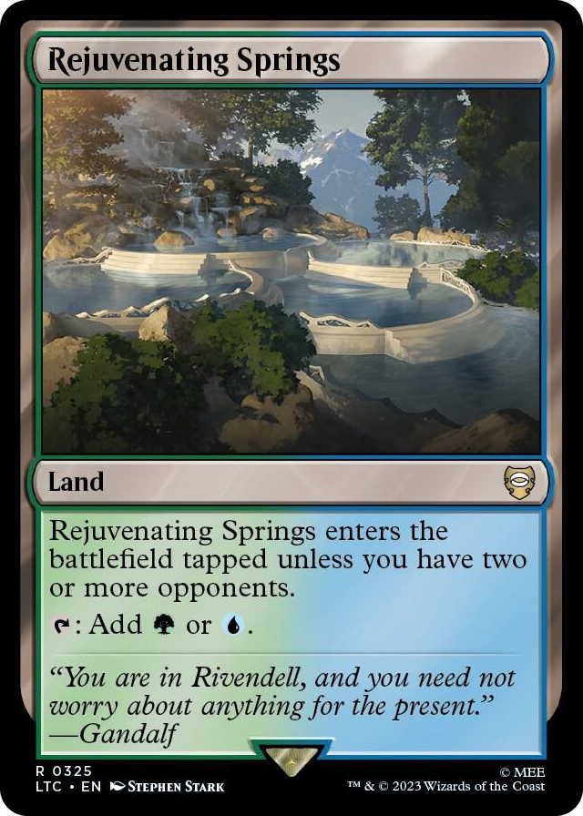 0325 Rejuvenating Springs R Commander: The Lord of the Rings: Tales of Middle-earth