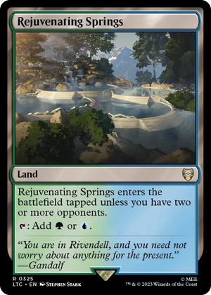 0325 Rejuvenating Springs R Commander: The Lord of the Rings: Tales of Middle-earth