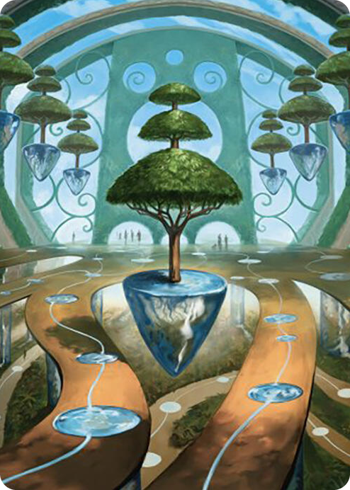 0048 Rejuvenating Springs Art Card S Art Series: Commander Masters