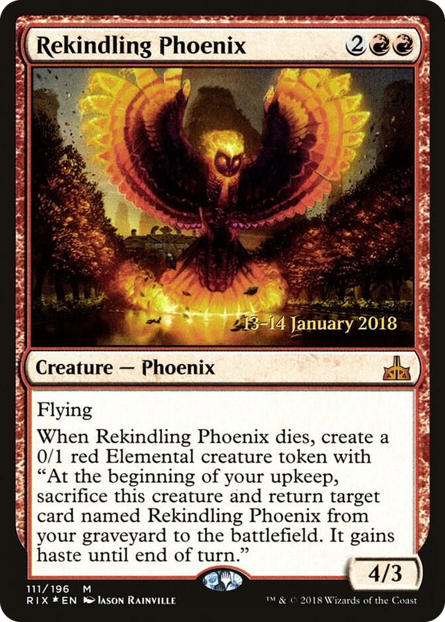 0111 Rekindling Phoenix M Prerelease Cards