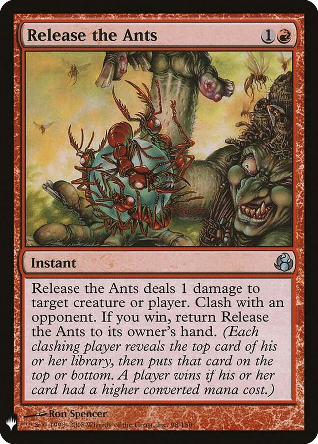 0098 Release the Ants U The List Reprints