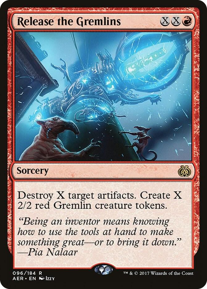 Release the Gremlins #96 R - Aether Revolt Pokemon card
