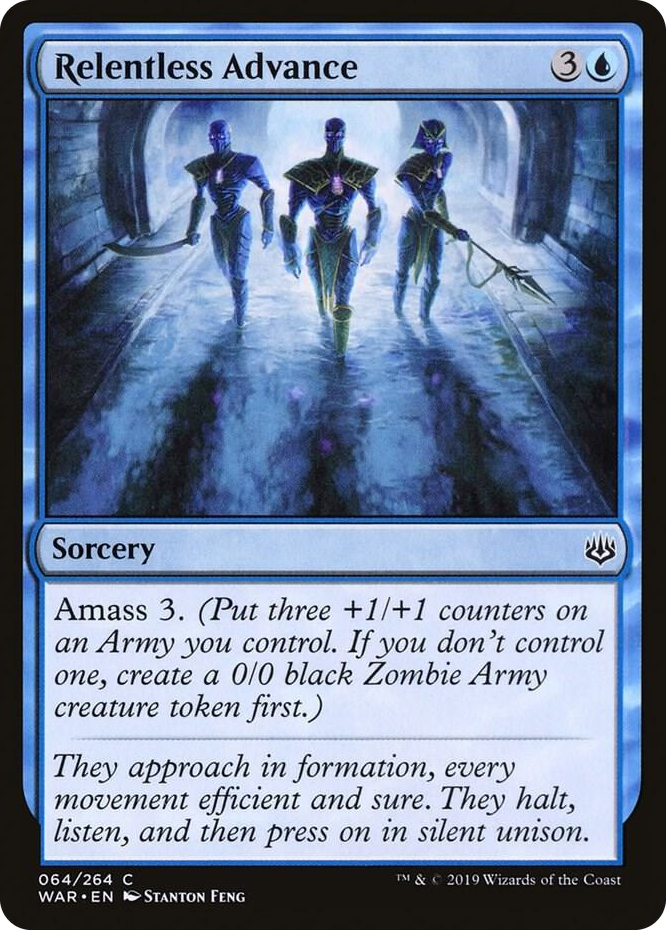 0064 Relentless Advance C War of the Spark