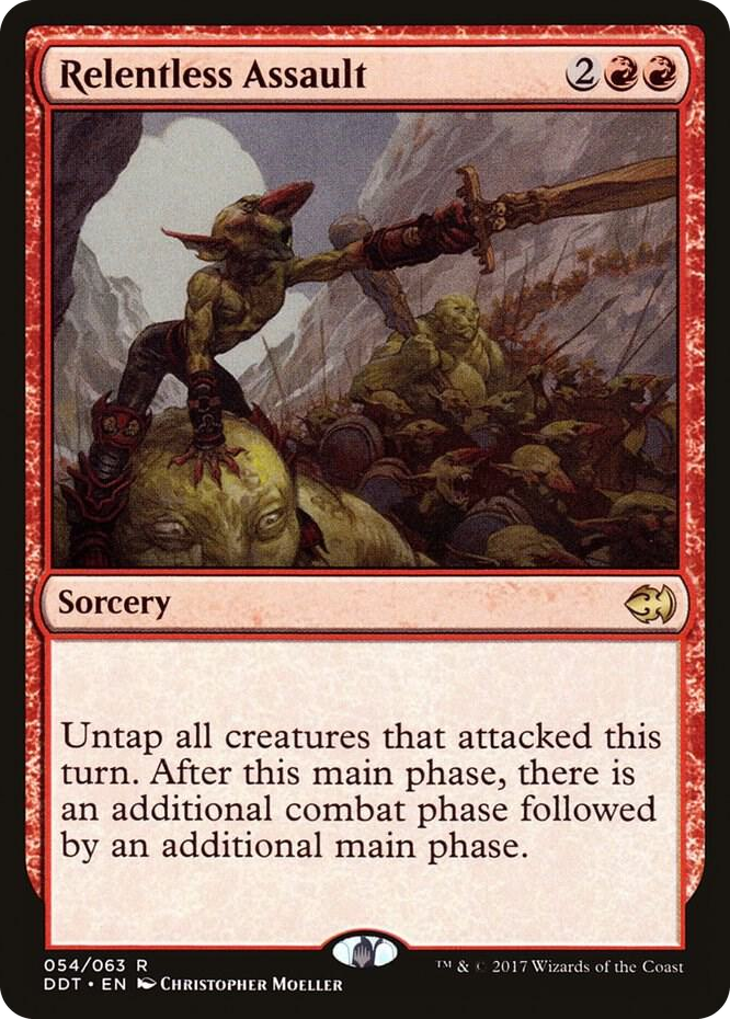 0054 Relentless Assault R Duel Decks: Merfolk vs. Goblins