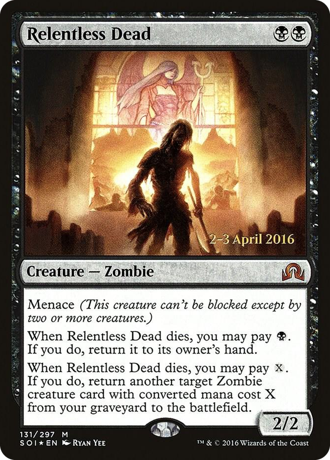 Relentless Dead #131 M - Prerelease Cards Pokemon card