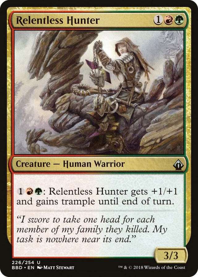 0226 Relentless Hunter U Battlebond