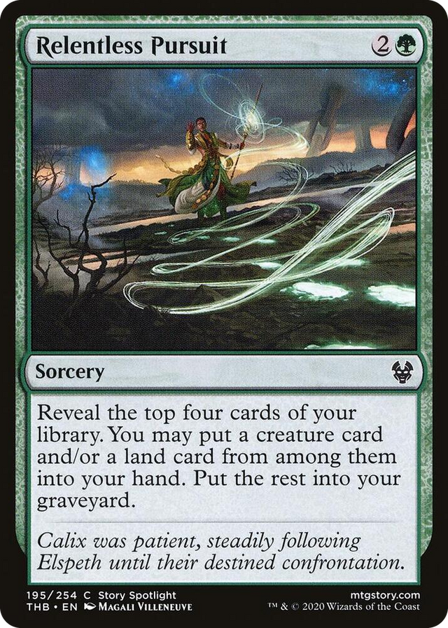 0195 Relentless Pursuit C Theros Beyond Death