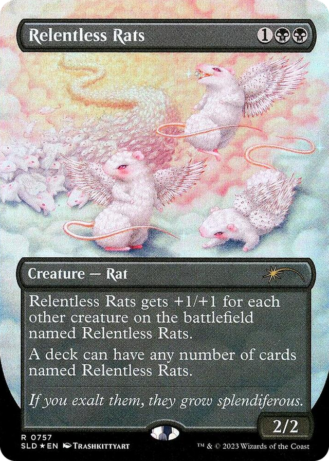 0757 Relentless Rats (757) R Secret Lair Drop Series