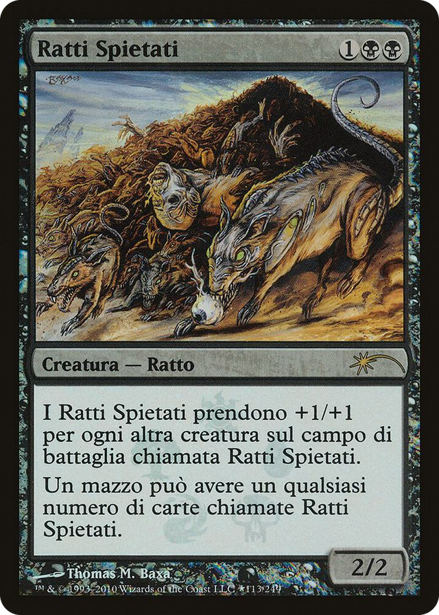0113 Relentless Rats (Italian) - "Ratti Spietati" P Unique and Miscellaneous Promos